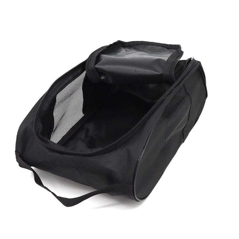 Basketball Training Shoe Bag Mesh Breathable Waterproof Large Capacity Pouch for Outdoor Sports Gym Travel