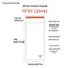 In-Stock Self-Adhesive Transparent OPP Strip Bag for Clothing, Accessories, and Jewelry Packaging