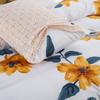 Floral Duvet Cover Flower Duvet Cover 3 Pieces Set 1 Orange Botanical Duvet Cover 2 Pillowcases Soft Blossom Plant Print Bedding