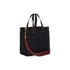 New COACH Field Fabric With Cow Leather Tote Bag, Shopping Bag, Shoulder Bag, Crossbody Bag, Handbag Large Women's Black CG092-LHDRJ