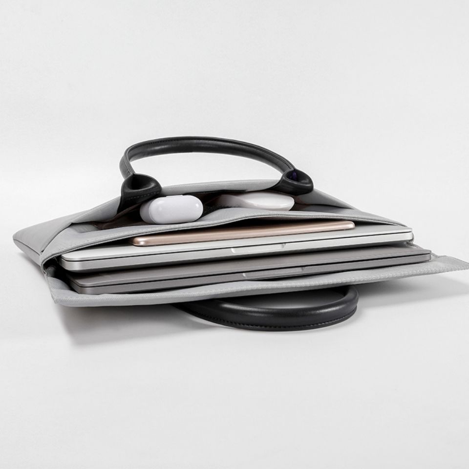 Classic Laptop Bag Laptop 14 Inch Commuter Files College Student Fashion Full Package Anti Fall Computer Bag