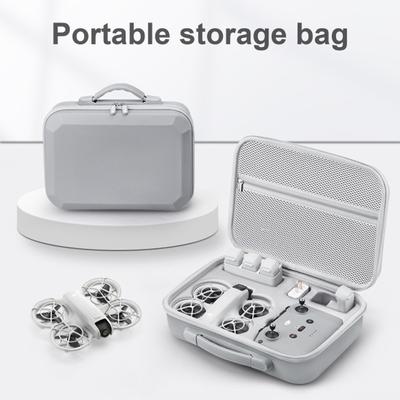 Drohnen-Tragetasche für DJI Neo mit Griff und Schultergurt, stoßfest, Kunstleder