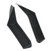 1 Pair Rear Window Side Spoiler Wing Splitter Canard Trim Car Accessories Replacement for MK8 VIII R GTD 2020+ Carbon