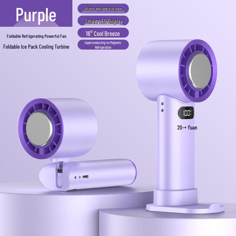 T89 Foldable Desktop & Handheld Cooling Fan