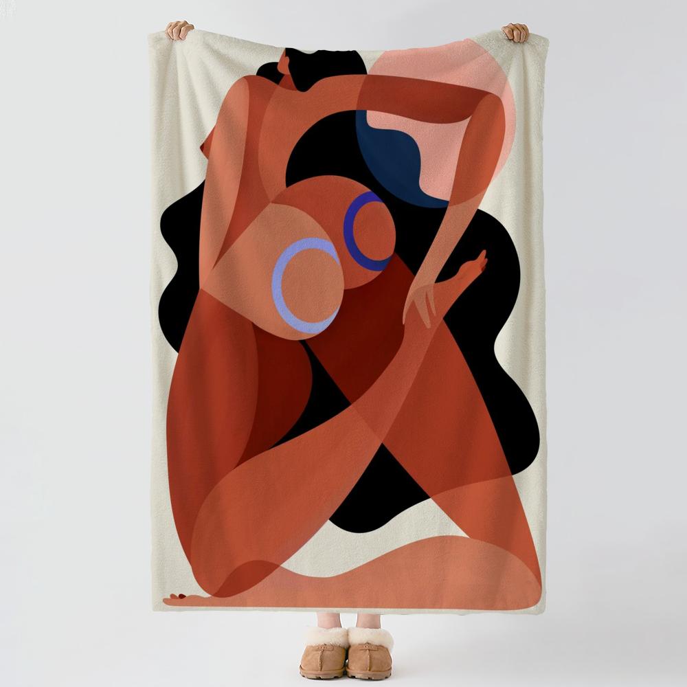 Artist S-Soren Selleslagh-H Throw Thick Comfort Flannel Quilt, Multi-scene Use Indoor Outdoor Daily Nap