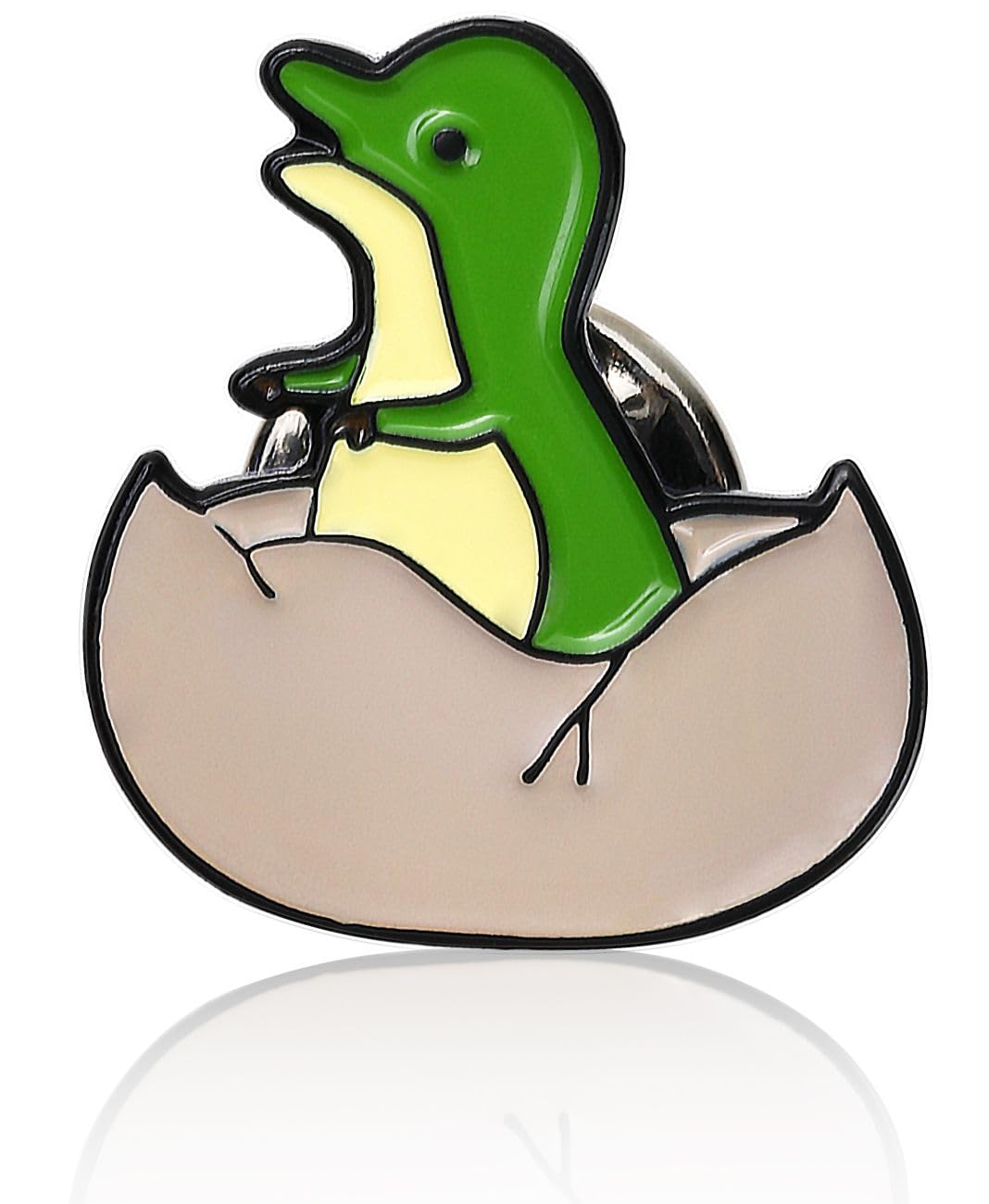 Don Flyee Dinosaur Baby Pin, Cute Pin, Butterfly Clutch Accessory, Alloy, C0076