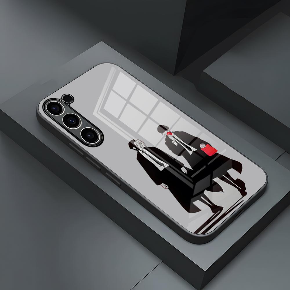 

Mashle Magic And Muscles Phone Case For S24 Ultra Samsung S23 Fe S22 S20 S21 Plus Galaxy A54 A34 A24 A53 Note 20 Glass Cover Samsung note20ultra