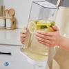 Drink Container With Leakproof Secure Screw Lid Heatproof Plastic Pitcher For Kitchen Outdoor Beverage Bottle Family Use