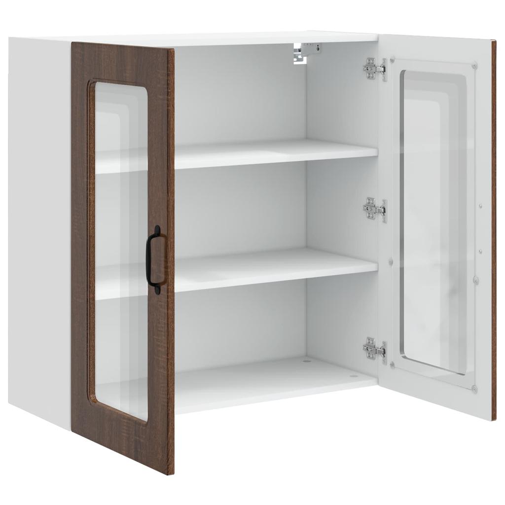 Dishwasher Front Panel Kalmar Brown Oak Effect 80 X 31 X 80 Cm