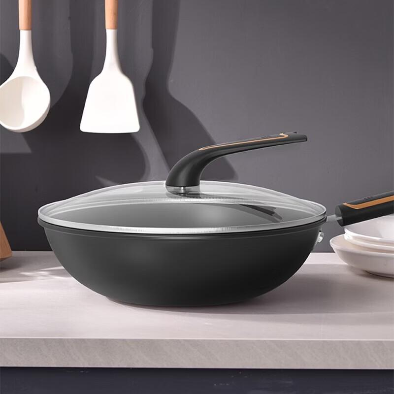 Kangbach 32cm Refined Iron Non-stick Wok