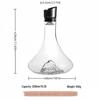 Waterfall Quick Red Wine Decanter - European Glass Wine Pot with Creative Mountain Design & Filter
