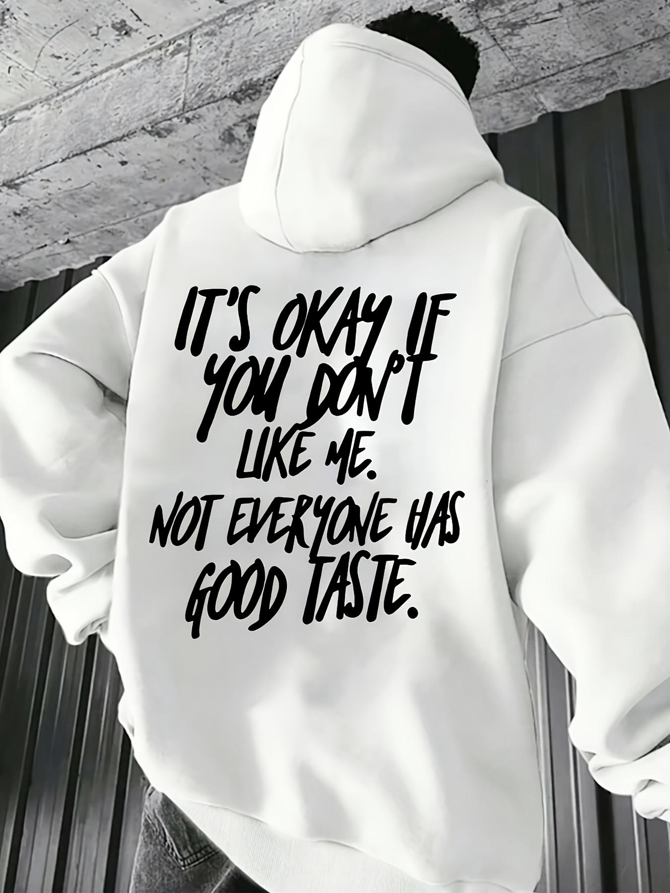

Fashionable casual drawstring pocket hoodie, daily holiday outdoor wear autumn and winter men s letter print sweatshirt 3XL