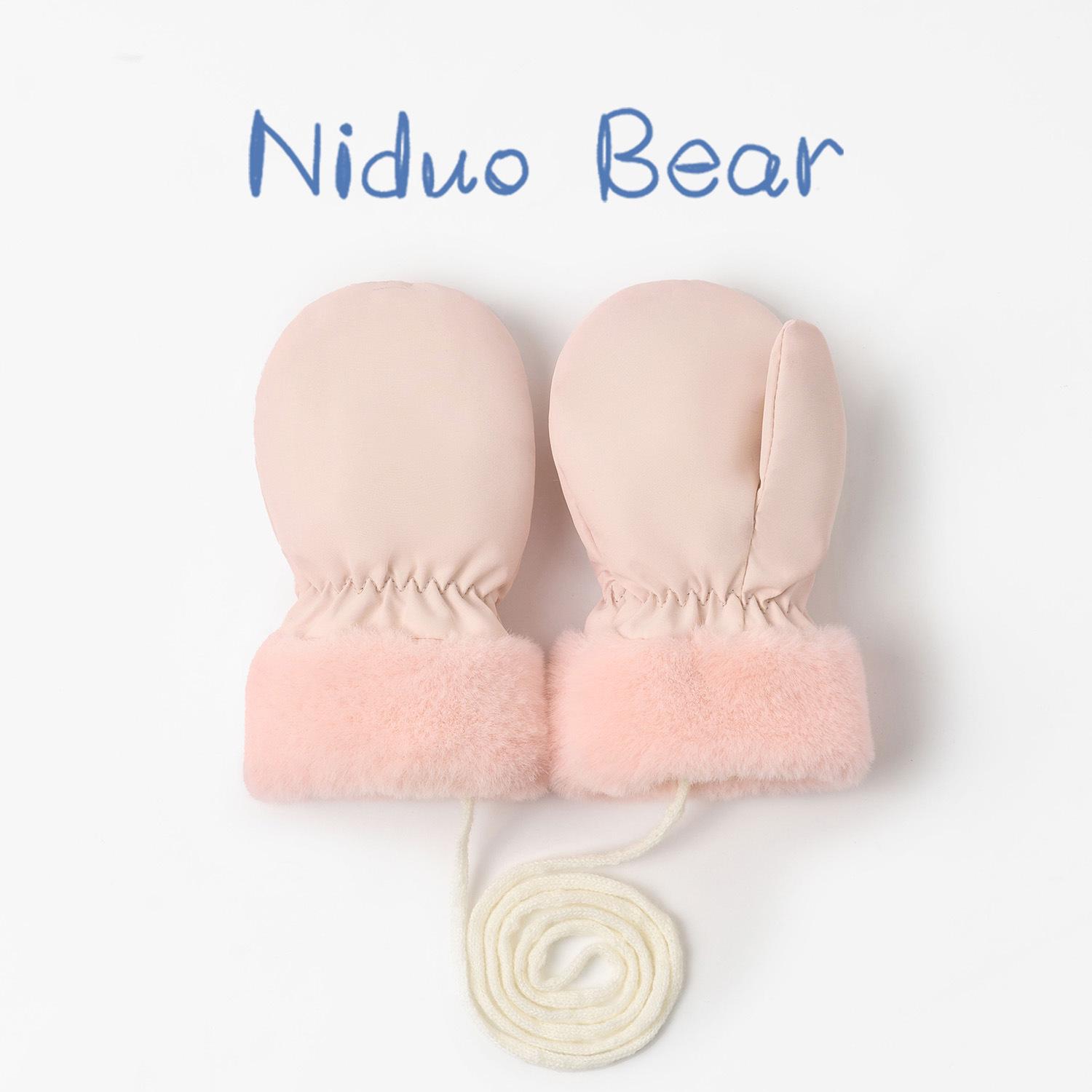 

Водонепроникні зимові рукавички Nidoran з вельветовою підкладкою для дітей 1-2 років: Унісекс Теплі Рукавички для Хлопчиків та Дівчаток Recommended age: 1-3 years