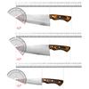 Sharp Kitchen Knife Damascus Steel Blade Sharp Chefs Cleaver Kiritsuke Utility Slicing Sashimi Sushi Kitchen Knives Wood Handle