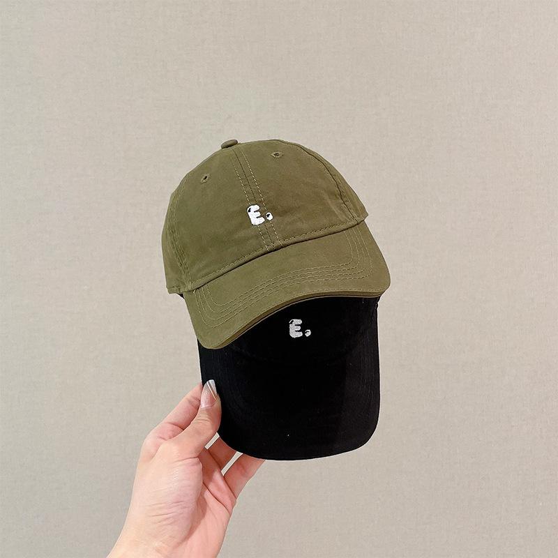 Kids Embroidered Baseball Cap Spring Autumn Boys Girls Casual Versatile Sun Protection Duckbill Hat For Children