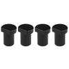 4Pcs Aluminum Alloy Bench Dogs Workbench Pegs Brake Stops for Secure Positioning in 19mm or 20mm Dog Hole