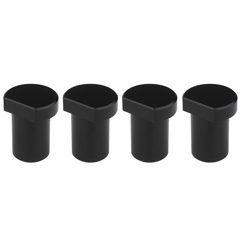 4Pcs Aluminum Alloy Bench Dogs Workbench Pegs Brake Stops for Secure Positioning in 19mm or 20mm Dog Hole