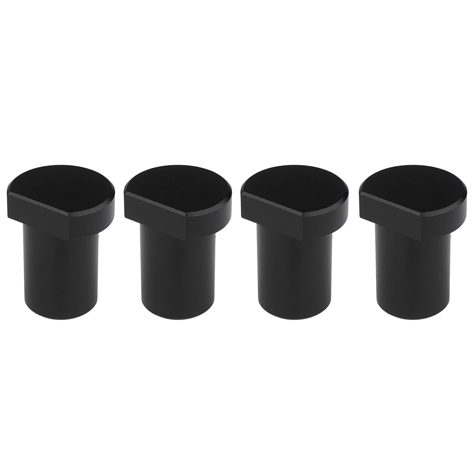 

4 шт. Скамейные упоры из алюминиевого сплава, верстачные штифты, тормозные упоры для надежной фиксации в отверстиях для упоров диаметром 19 мм или 20 мм A чёрный