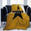 Hamiltons Musical Blanket Flannel Textile Decor Multi-function Ultra-Soft Throw Blankets for Home Couch Bedspreads