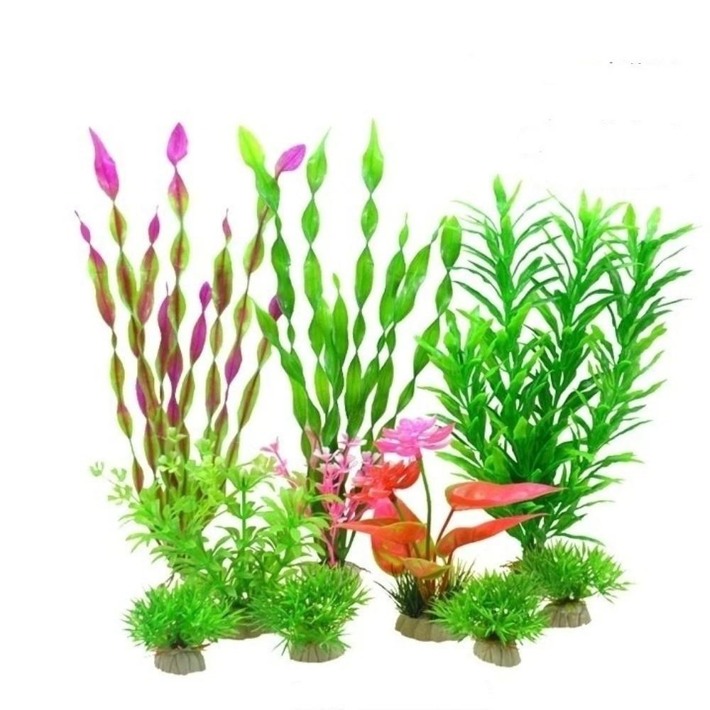 Plastic Simulation Aquatic Plant Natural Look Green Water Grass Underwater Plants  Goldfish Tanks