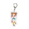 Jujutsu Kaisen Anime Keychain Satoru Gojo Yuji Itadori Megumi Fushiguro Nobara Kugisaki Backpack High Quality Gift Pendant Cosplay