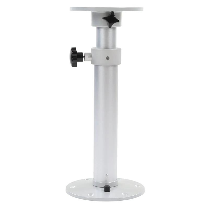 Noga Stołu do Kampera Stojak Stołu Noga Podstawy Stołu 460 do 700 mm Regulowana Obrotowa o 360° do Kampera Łodzi Jachtu Domu