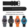 For Casio G-SHOCK Series GA2000 GA-2300/2200/2000 Outdoor Sports Climbing Nylon Canvas Watch Strap Waterproof  Wristband 24mm