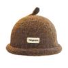 Autumn Winter Knitted  Cuffless Cap For Men Women Warm Cozy Soft Beanie Hat Country Fresh Sweet Style Fashion Headwear