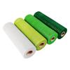 J1UL1N 4 Roll Plastic Mesh Flower Packing Gauze Green White Wired Edge Ribbon 10 Inch X 30 Feet Poly Deco Mesh Ribbon