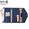 Tao Yin 2024 RFID Anti-Theft Passport and Card Holder: Simple, Solid Color, Multi-Functional for Travel