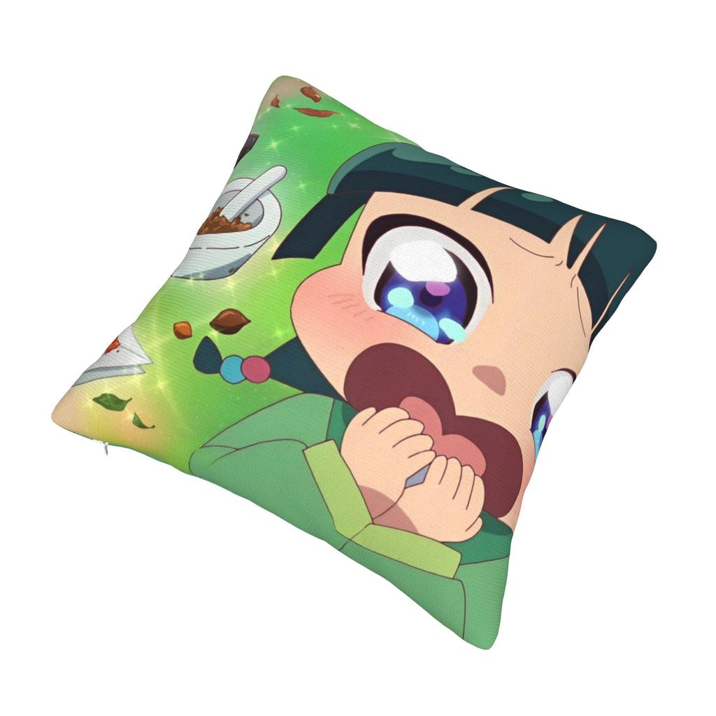 Printed The Apothecary Diaries Maomao Pillowcase Fabric Cushion Cover Gift Cartoon Anime Pillow Case Cover Home Zipper