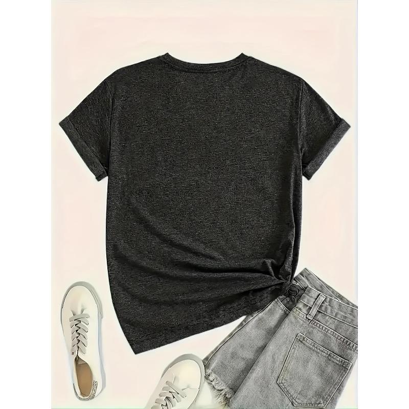 Women's Top - Everyday Casual Shirt - Sizes S-4XL - Machine Washable Fabric, Allseason Apparel, Playful Design European Size
