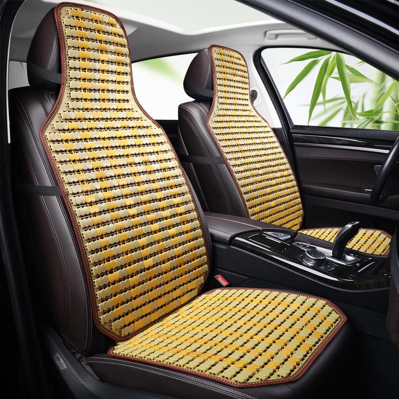 

Bamboo Ice Silk Car Seat Cushion - Cool, Ventilated & Breathable Summer Pad