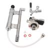 8in Beer Hand Pump Stainless Steel Type A Beer Pump for Indoor Outdoor Picnic Party Camping