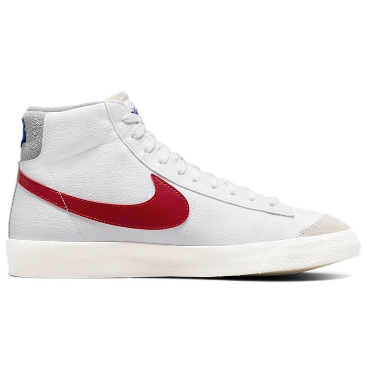 Nike Blazer Mid 77 Beyaz Phantom Gym Kırmızı Erkek Spor Ayakkabı Açık-Füme-Gri DH7694-100