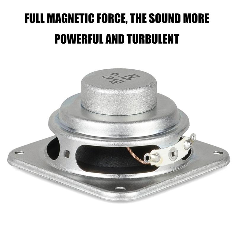 High Fidelities 2inch Full Ranges Speaker With 4Ohm 5W Double Magnets For Clear Sound