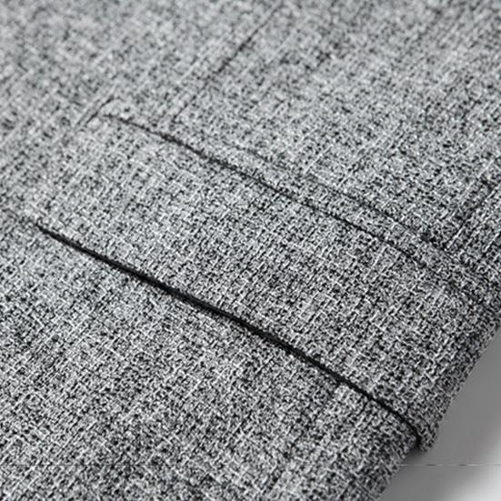 Männer Blazer Einfarbig einreiher Herbst Winter Revers Tasten Anzug Jacke für Den Täglichen Verschleiß