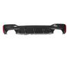 Rear Bumper Diffuser Lip with Tow Hook Cover for M Competition High Performance Strong   Replacement for 5 Series G30 G31 M Sport M5