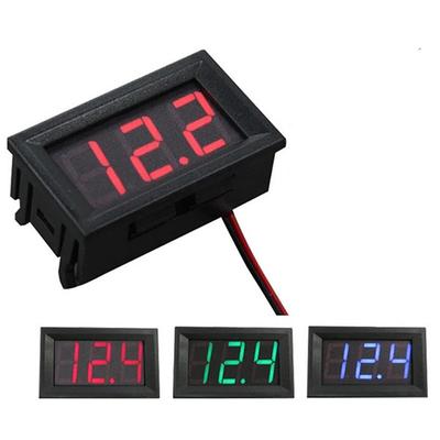 0,56 Zoll Digital Voltmeter Amperemeter DC Panel Amp Volt Spannung Strom Meter Tester