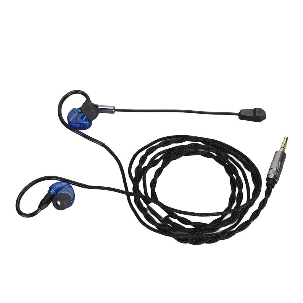 Gaming Earbuds with Microphone Lightweight Sensitive 3.5mm Wired Detachable Gaming Earbuds for Mobil