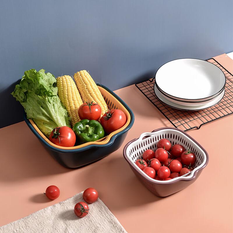 ZISIZ Kitchen Drain Basket Set