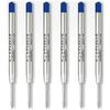 Quinkflow Refills for Ballpoint Pen - PARKER - Medium Point - Blue