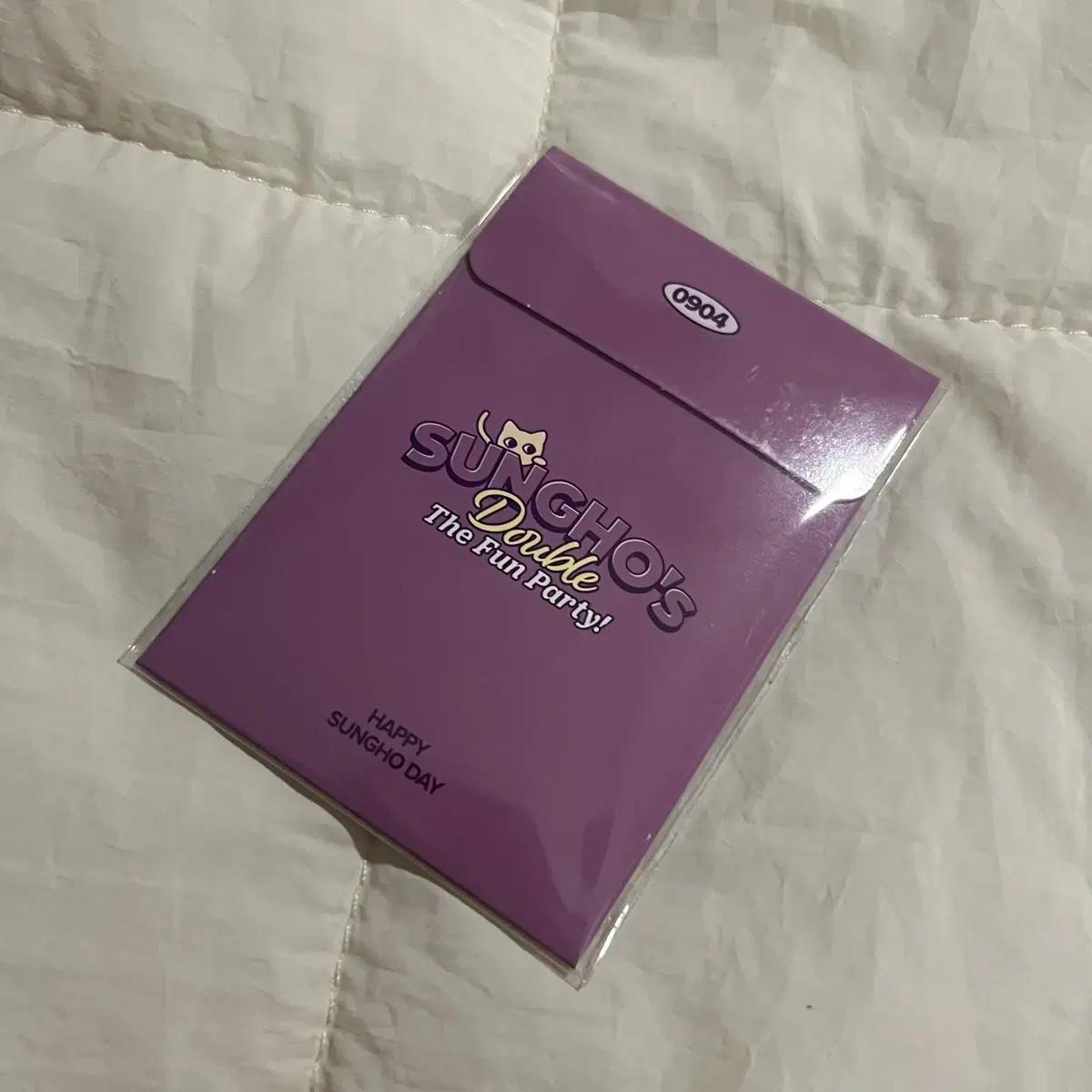 

Boynextdoor Sungho 2025 Birthday Photocard Set