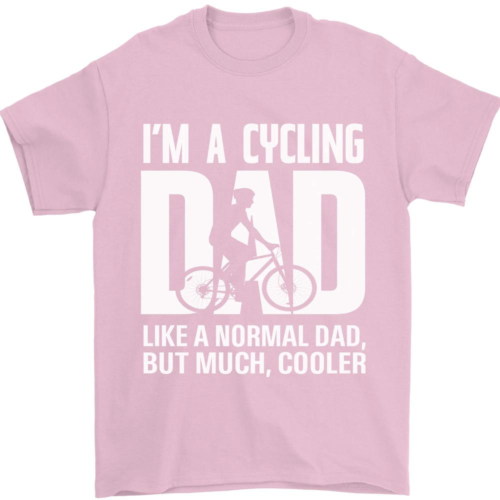 Cycling Dad Like a Normal Dad Fathers Day Unisexs TShirt 100 Cotton