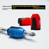 2Pcs Screwdriver Bit Strong Magnetic Magnetizer Sleeve Powerful Magnetic Screwdriver Bit Holder Power Bit Tool