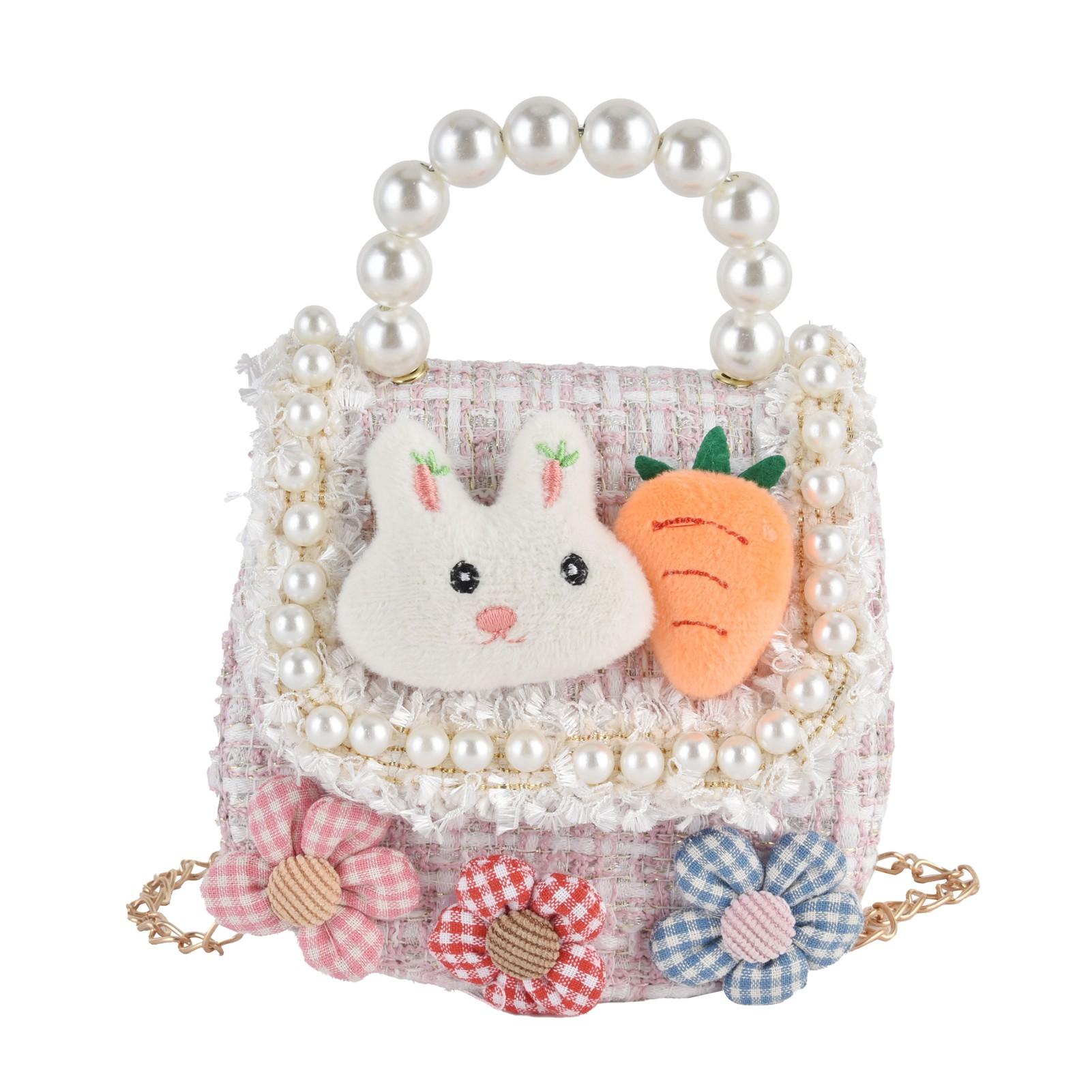 

Girls Cute Cartoon Handbag Portable Children Fashionable Shoulder Bag Purse Birthday Gift