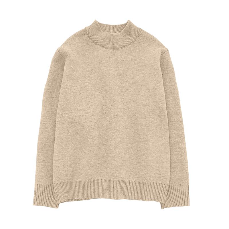 Children's Fashionable Casual Fleece Turtleneck Long-sleeved Top