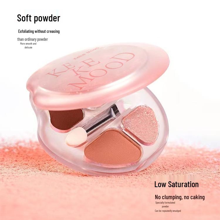 

Keke Mood Shimmering Four-Color Under-Eye Shadow & Highlighting Palette Q37 2.5