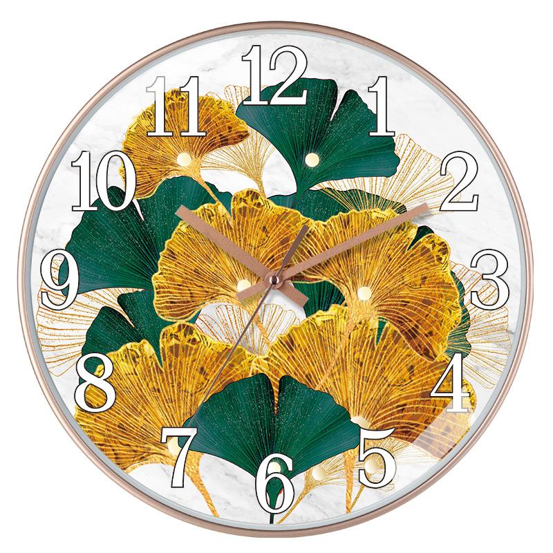 12 Zoll (30 cm) Wohnzimmer-Wanduhr im modernen minimalistischen Stil, kreative Quarzuhr