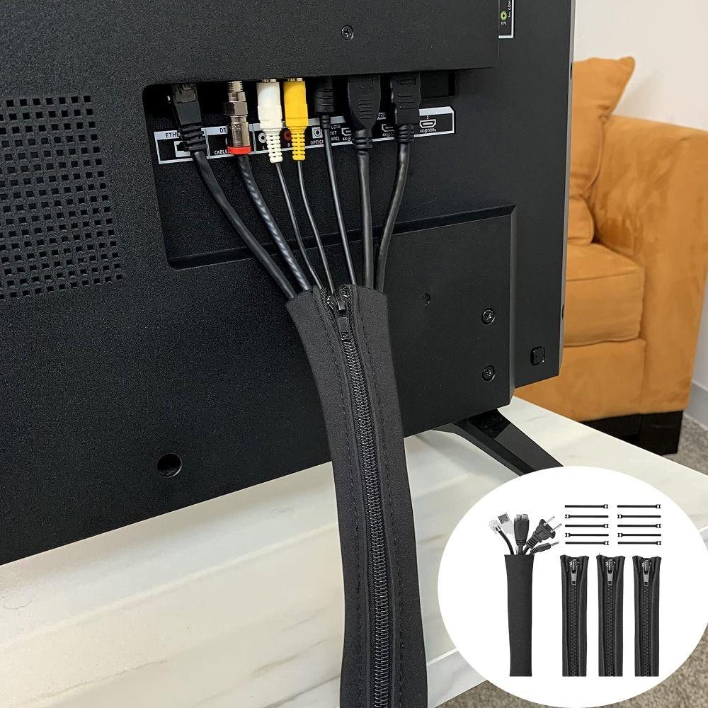 Data Cable Cable Wrapper Neoprene Cable Storage Cover Network Cable Organizer  Network Management